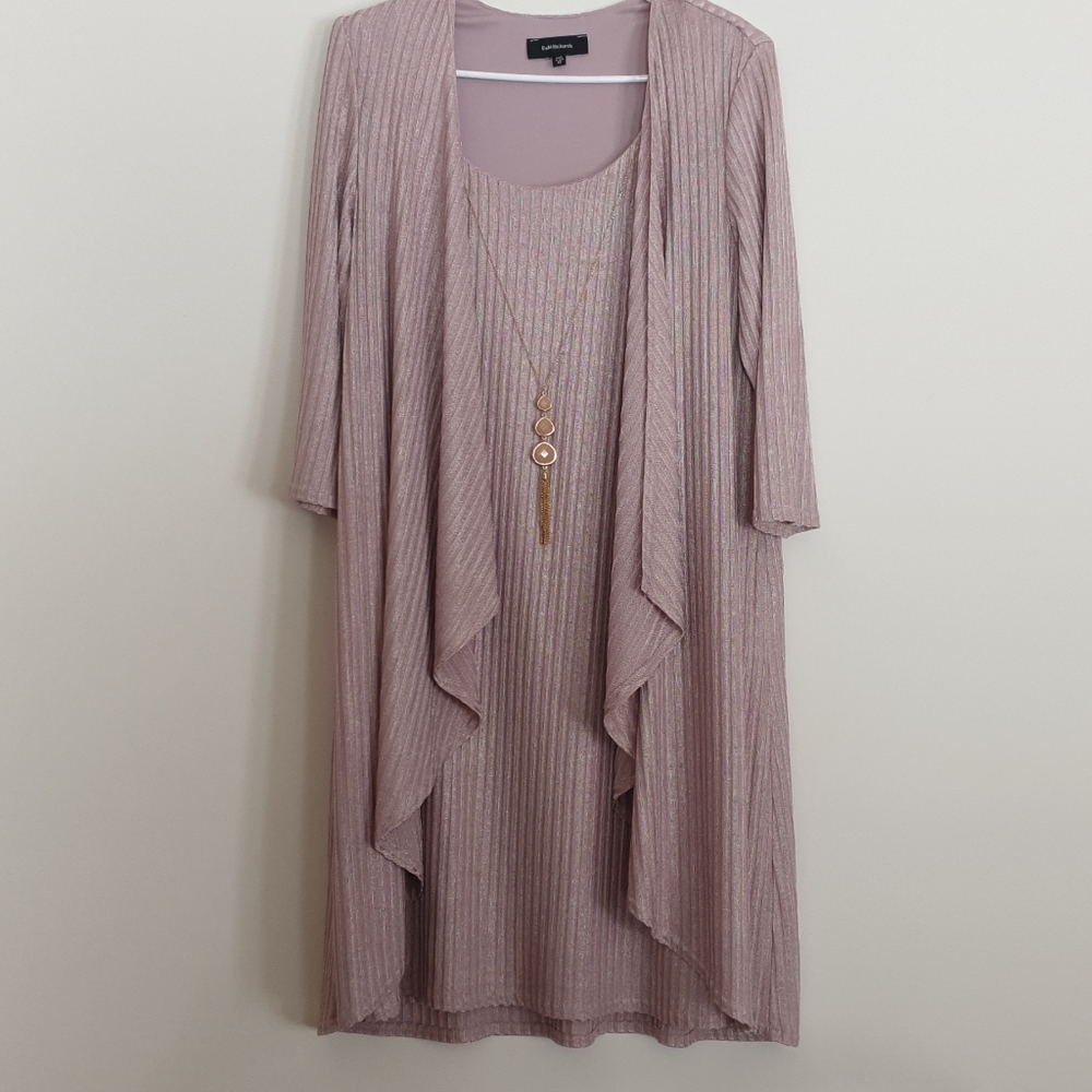 David's Bridal Rose Gold Dress